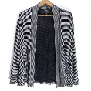 W5 | Anthropologie Striped Open Front Cardigan